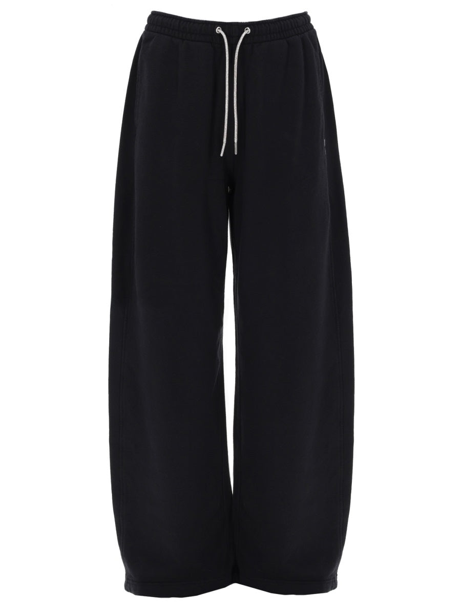 Cotton Jogger Trousers Black