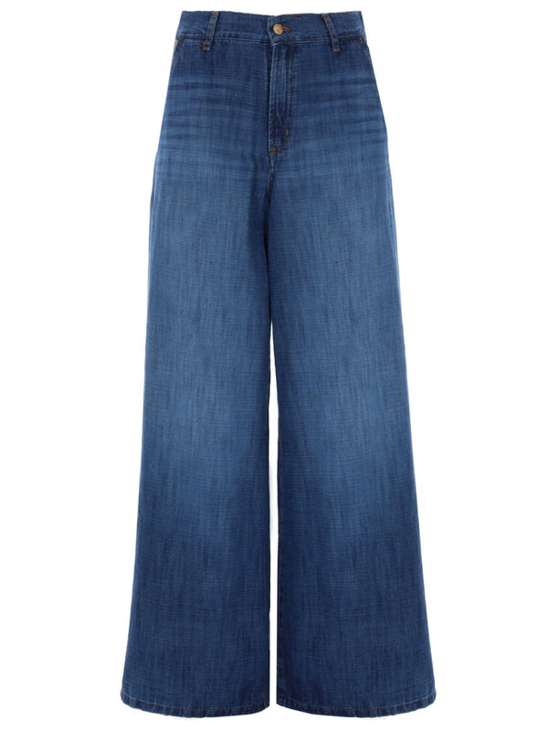 Jeans New Marlene Blue Cotton