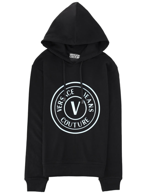 Hooded Sweatshirt Black Cotton Sweatshirts