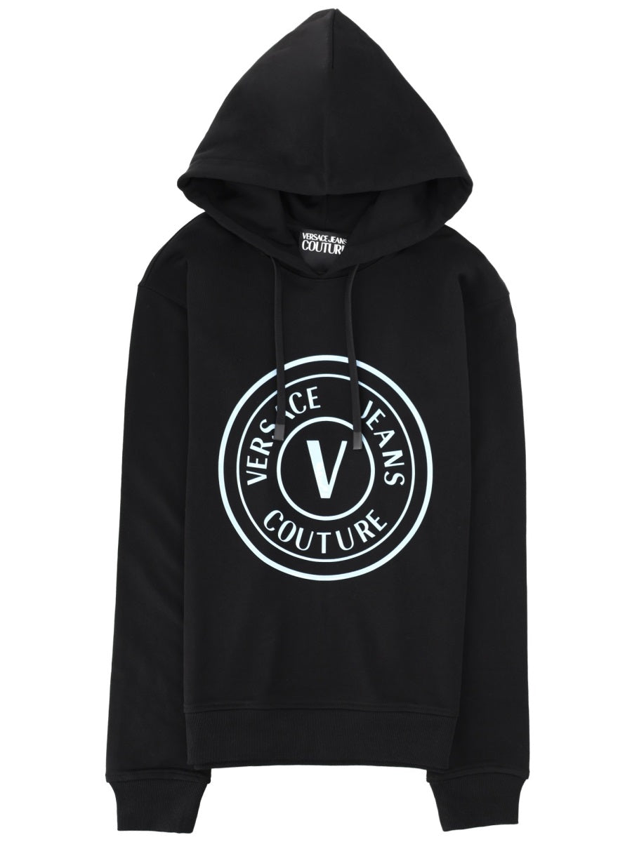 Hooded Sweatshirt Black Cotton Sweatshirts