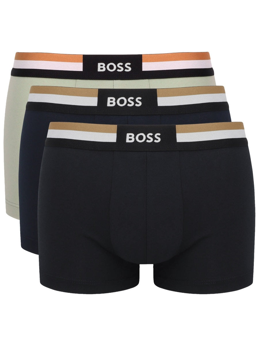 Boxer Briefs 3-Pack Multicolour Cotton Polyester Elastane Underwear