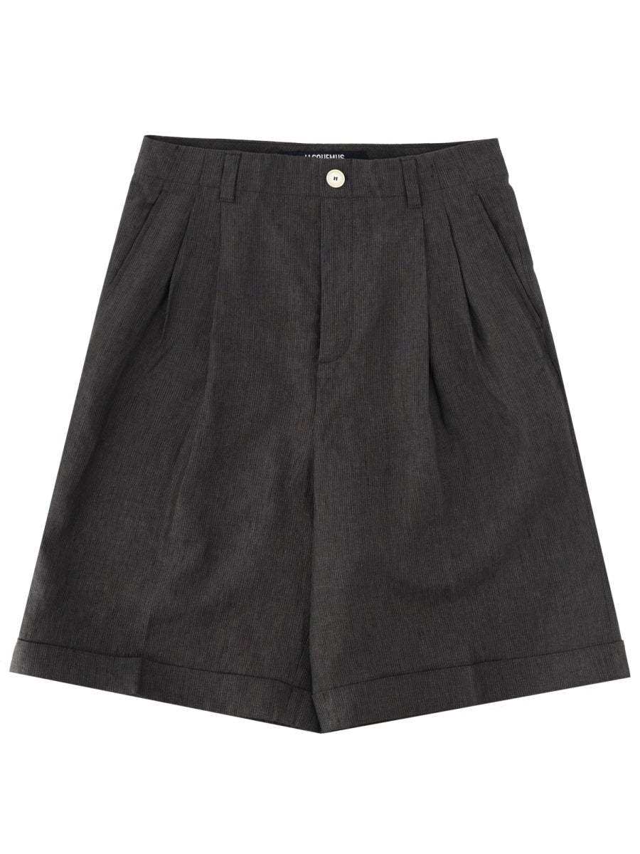 Shorts Pastro Charcoal Cotton