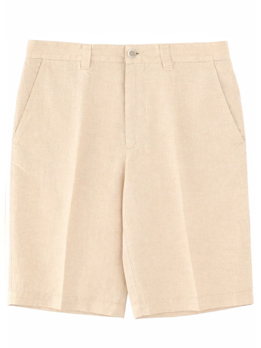 Shorts Linen Beige