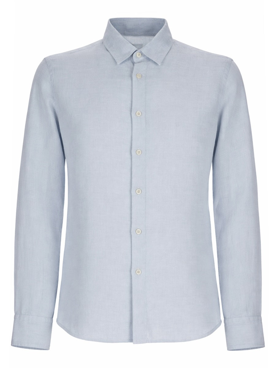 Linen Shirt Baby Blue