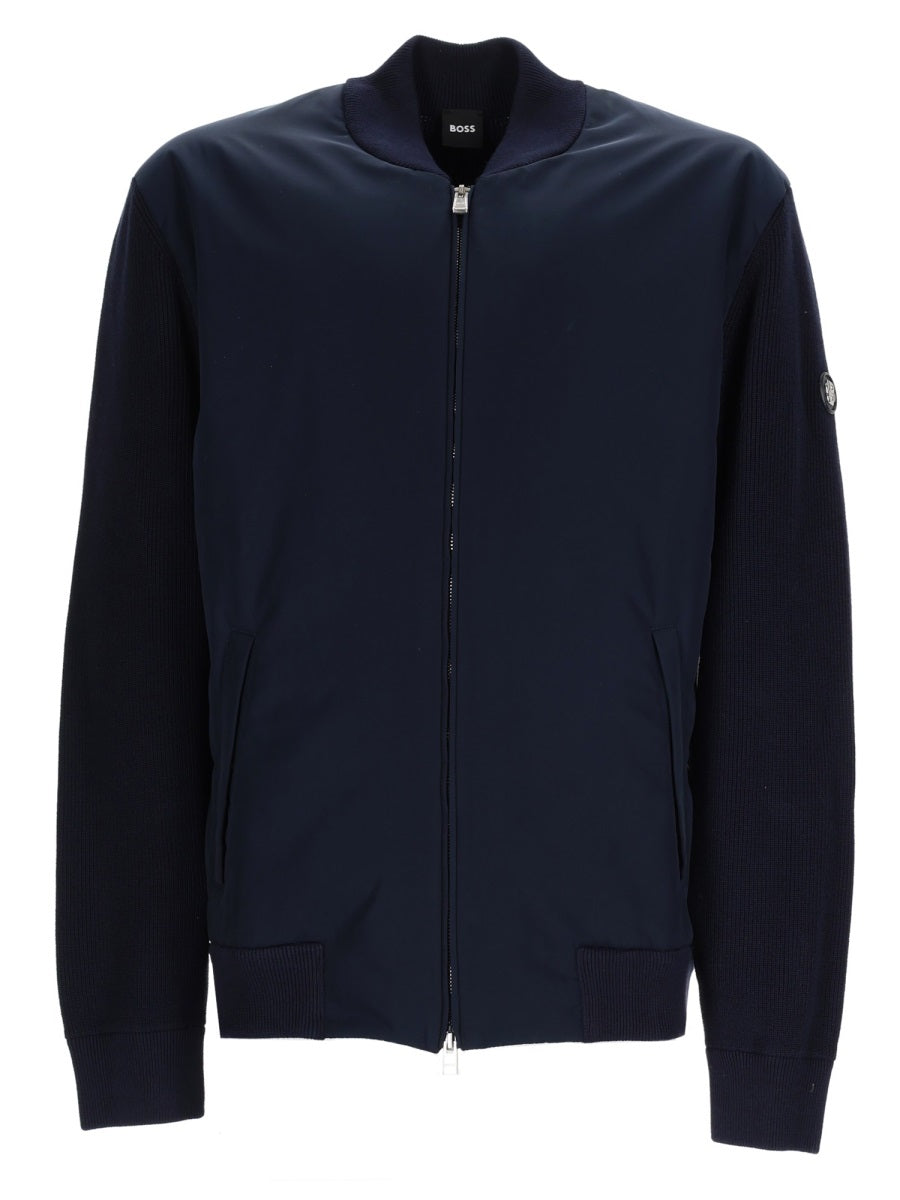 Jacket C-Ubaio Blue Cotton