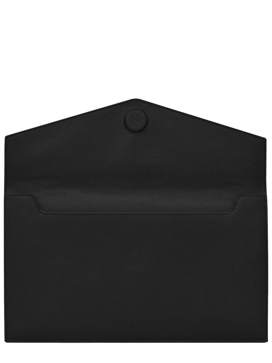 Pouch Uptown Black Calfskin Clutch Bags