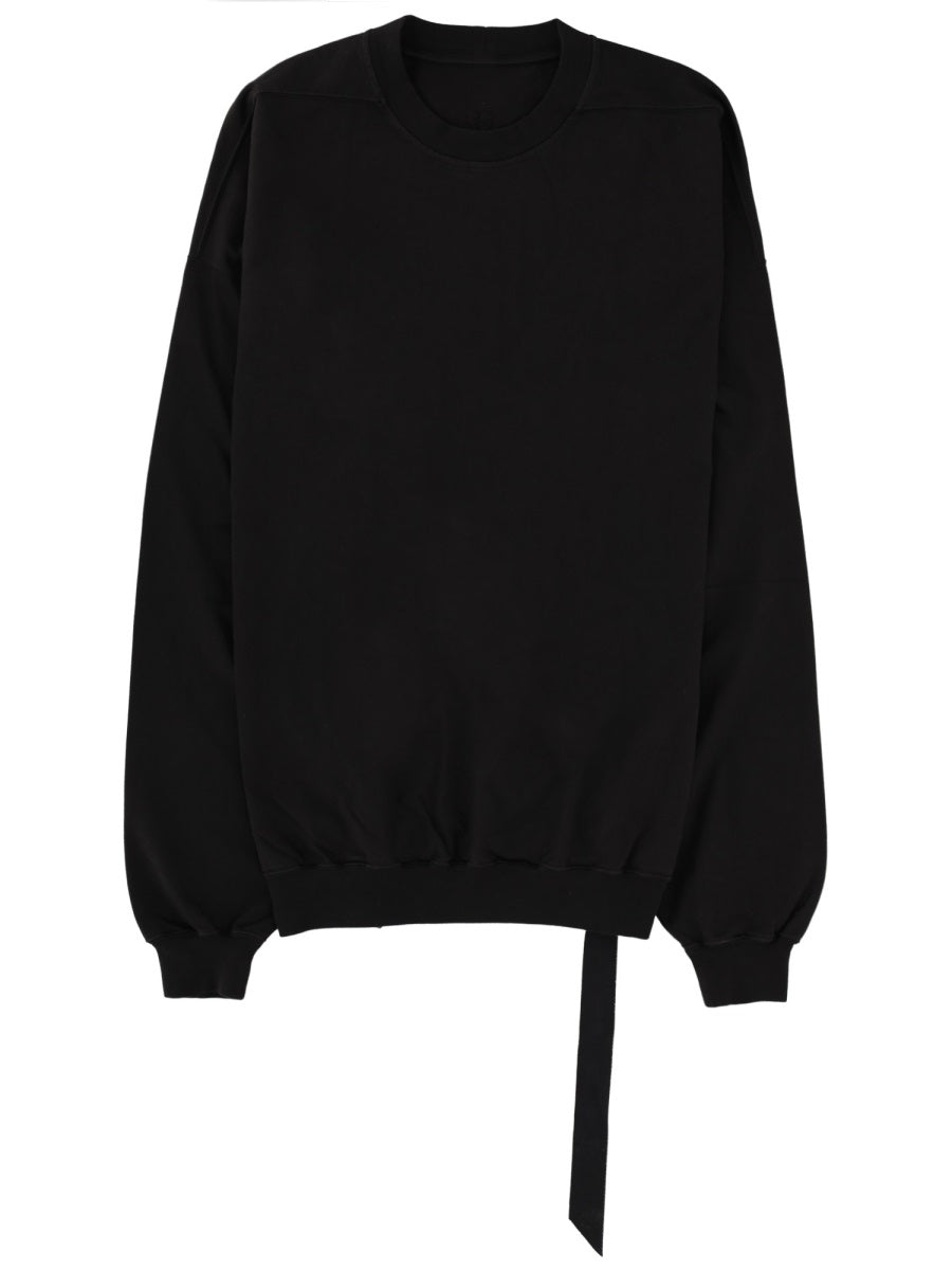 Sweatshirt Hun Crewneck Black Cotton Sweatshirts