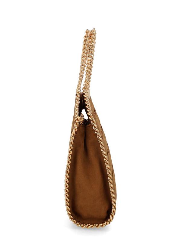 Handbag Falabella Mini Brown Polyamide Handbags