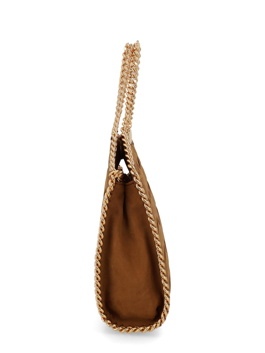 Handbag Falabella Mini Brown Polyamide Handbags