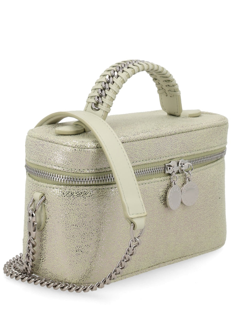 Shoulder Bag Vanity Falabella Silver Polyester