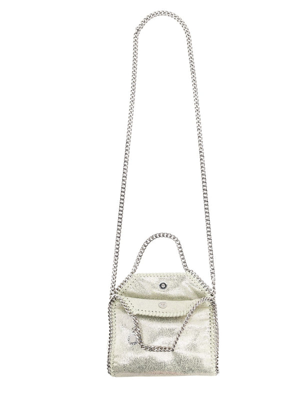 Handbag Falabella Micro Silver Polyester Handbags