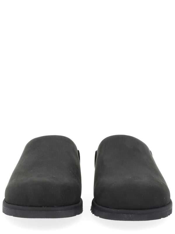 Sabot Otzo Black Leather Mules Sandal