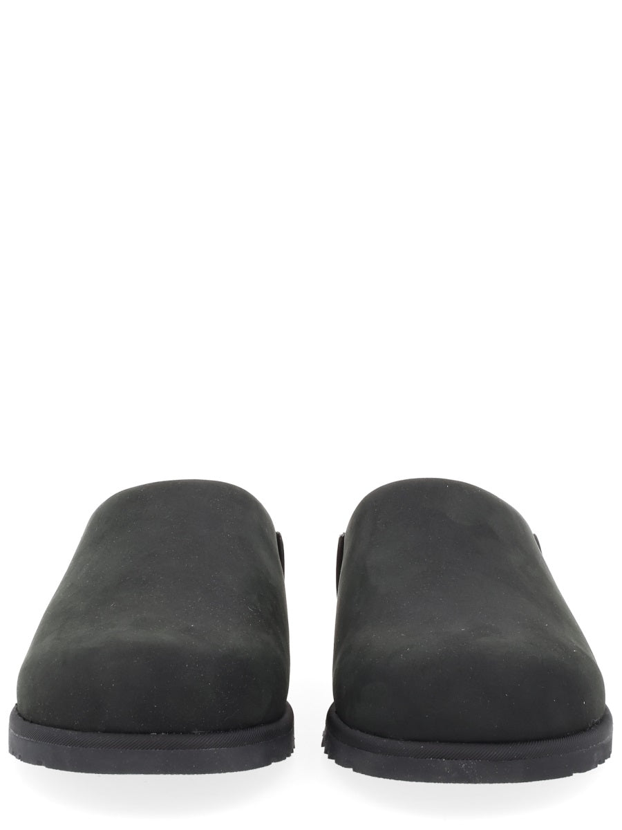 Sabot Otzo Black Leather Mules Sandal