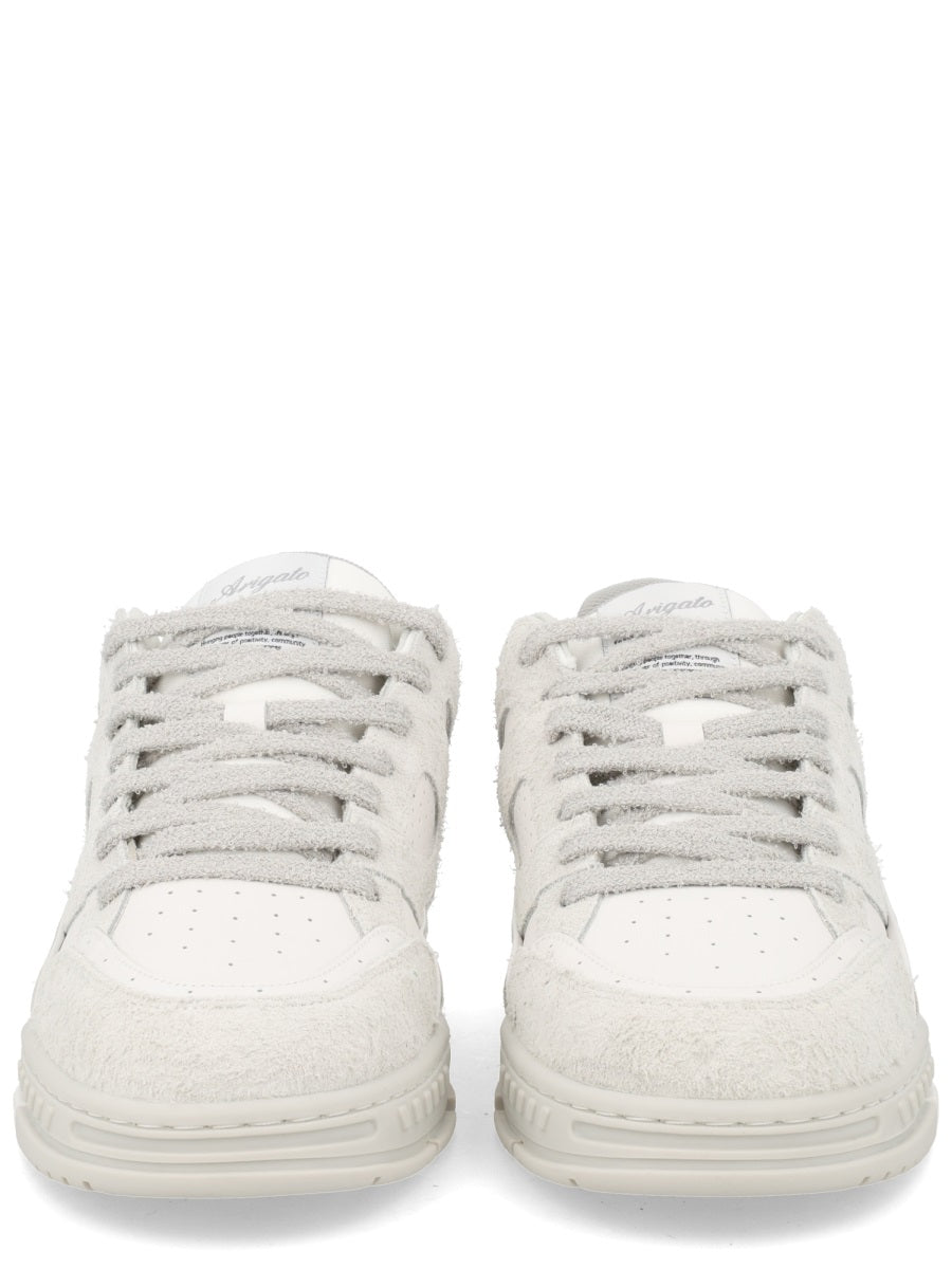 Sneakers Area Lo White Leather Recycled Polyester Trainers
