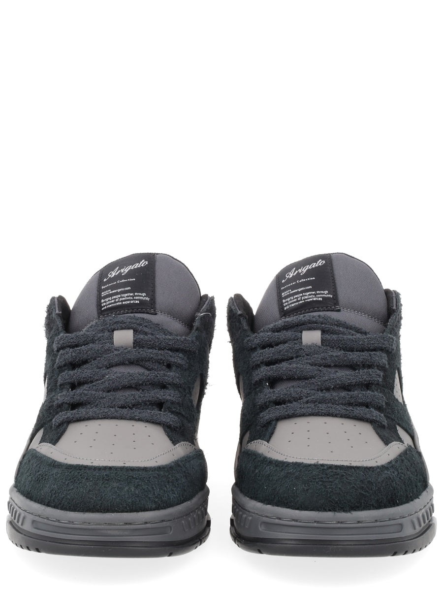 Leather Sneakers Area Lo Black Trainers