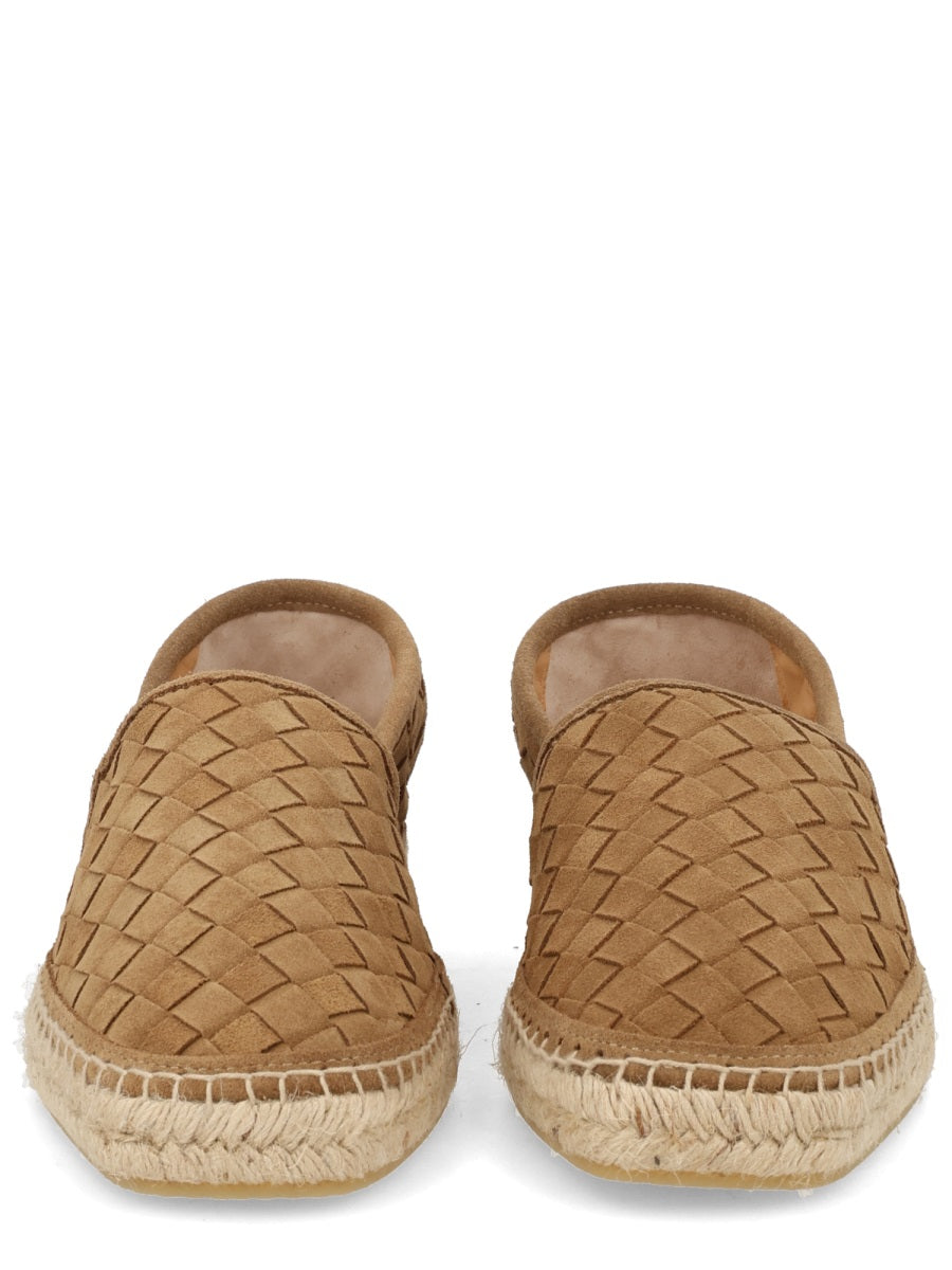Espadrille Porto Beige Bovine Leather Shoe