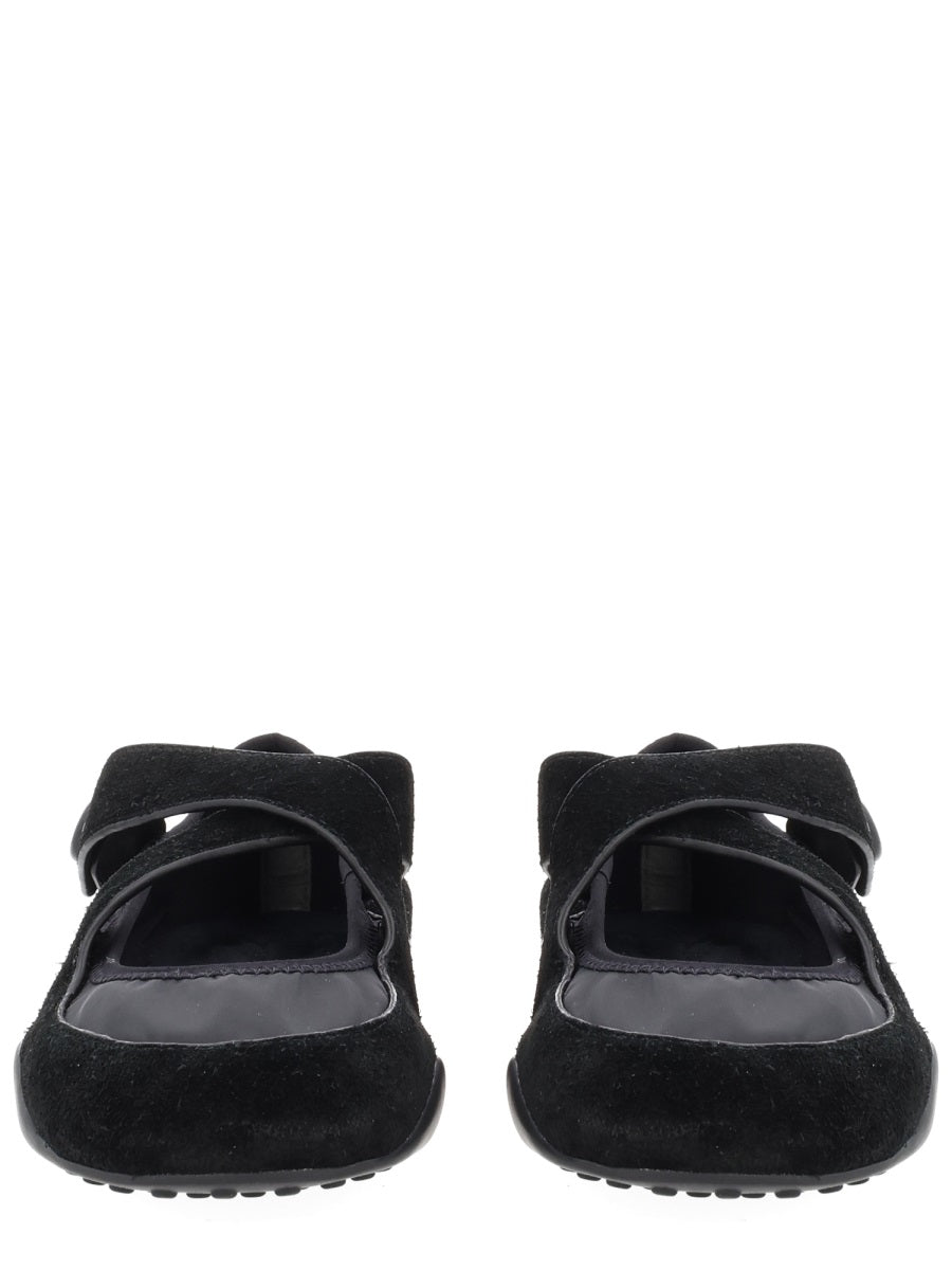 Ballerina Romy Sport Mary Jane Black Bovine Leather Shoe