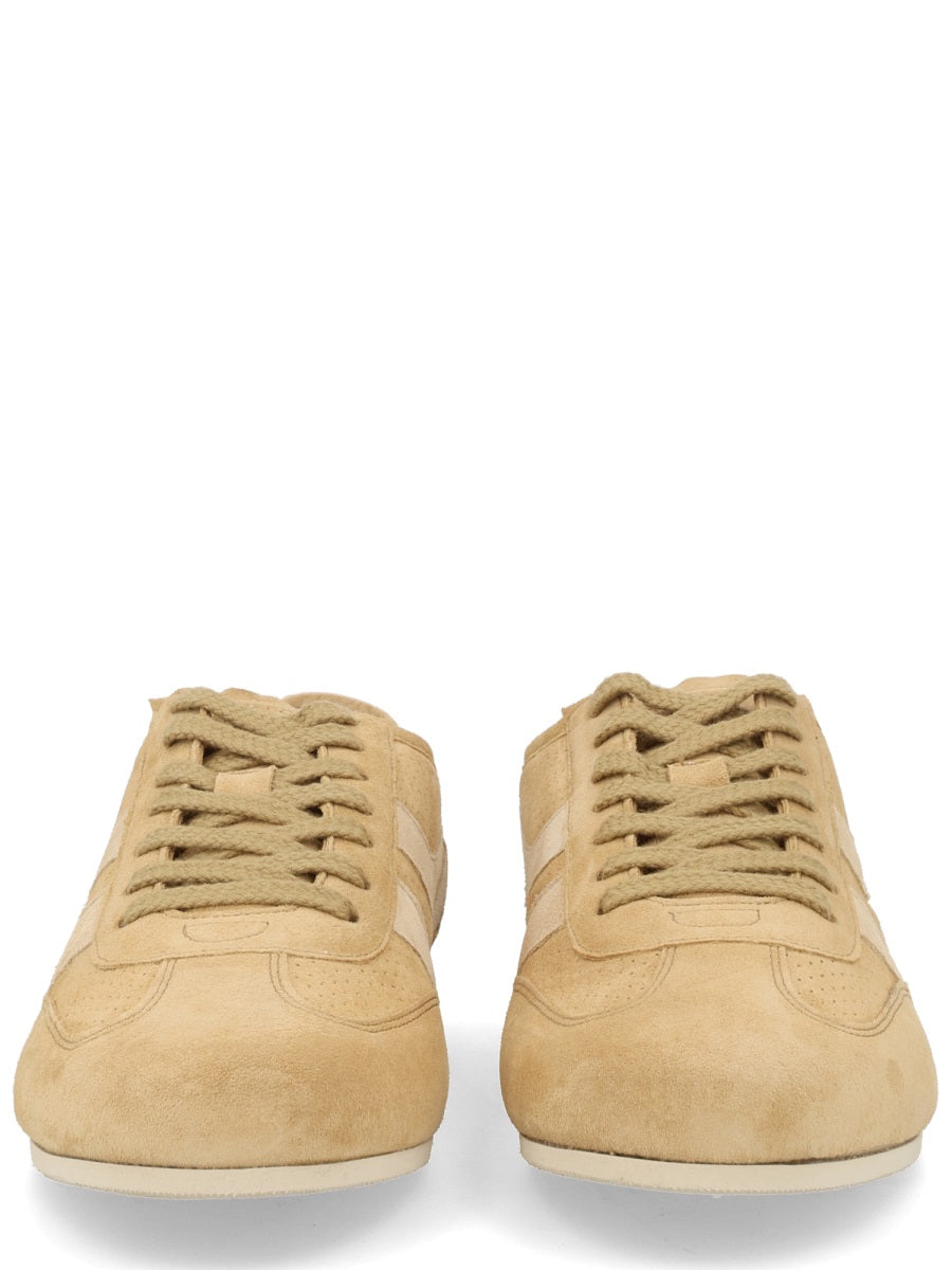 Sneakers Brook Beige Leather Trainers