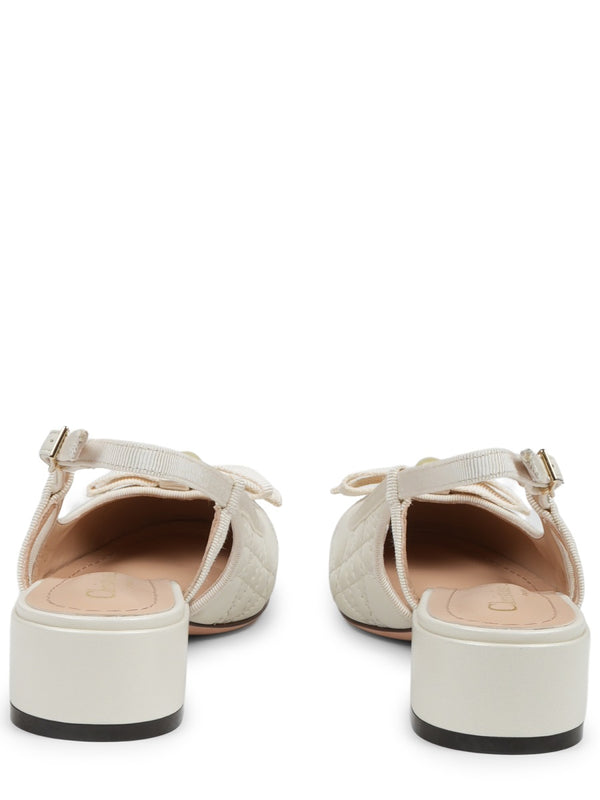 Ballet Pumps White Leather