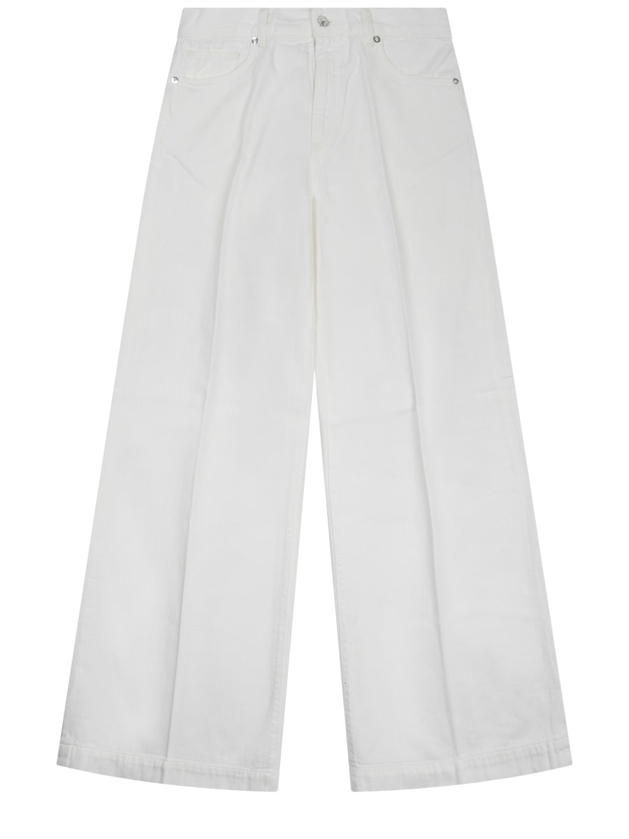 Jeans Nadia White Cotton