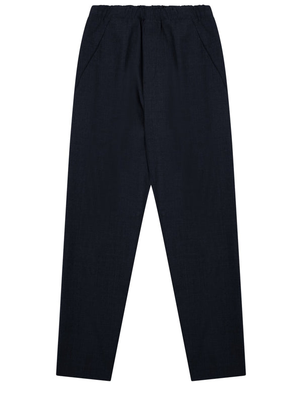 Trousers Mirko Blue Cotton Elastane