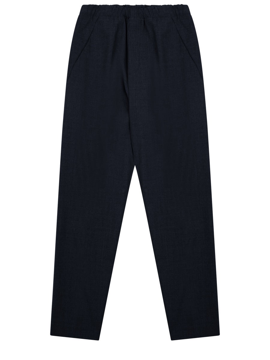 Trousers Mirko Blue Cotton Elastane