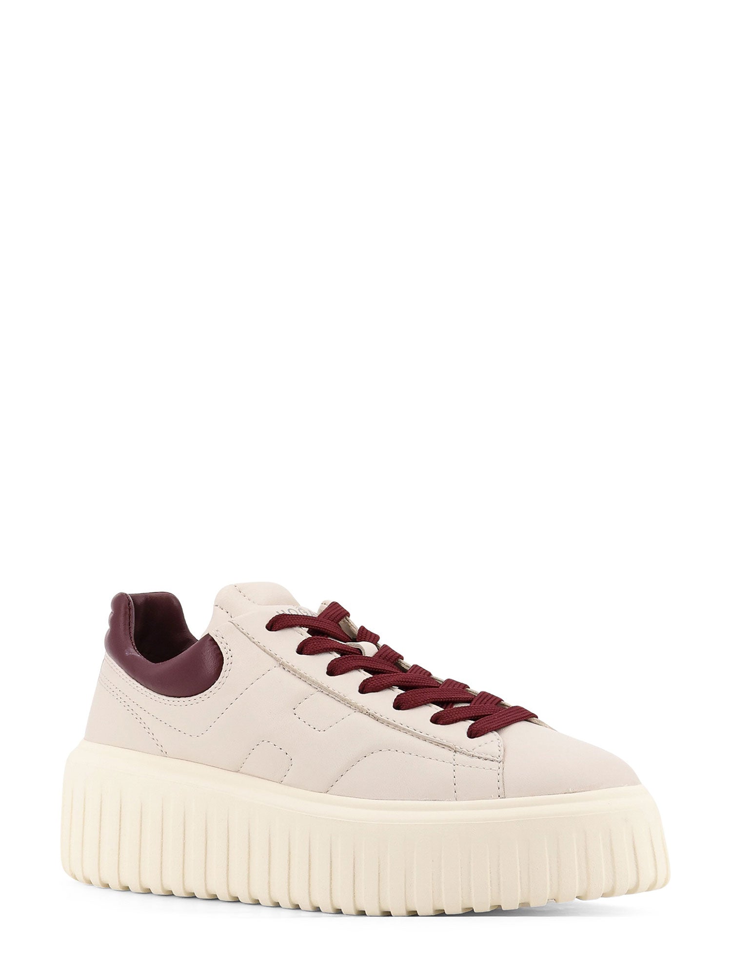 Hogan Sneakers Beige/marrone Pelle