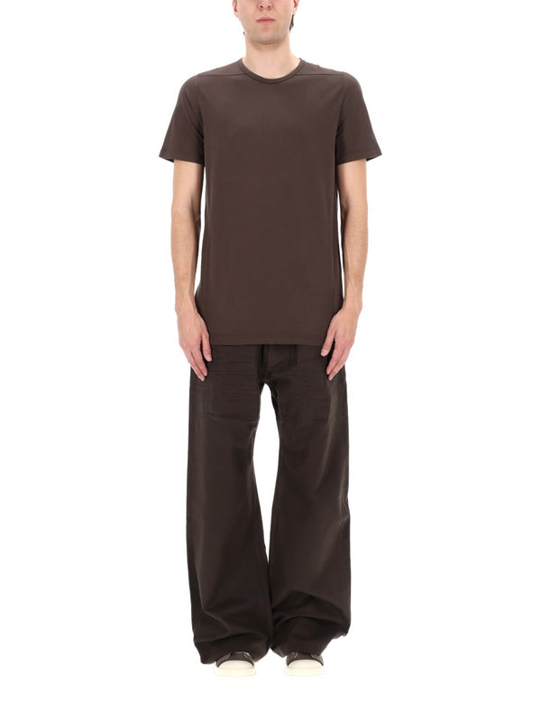 T-Shirt Level T Brown Cotton T-shirts