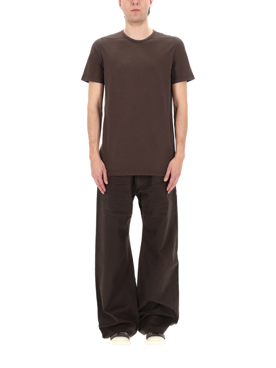 T-Shirt Level T Brown Cotton T-shirts