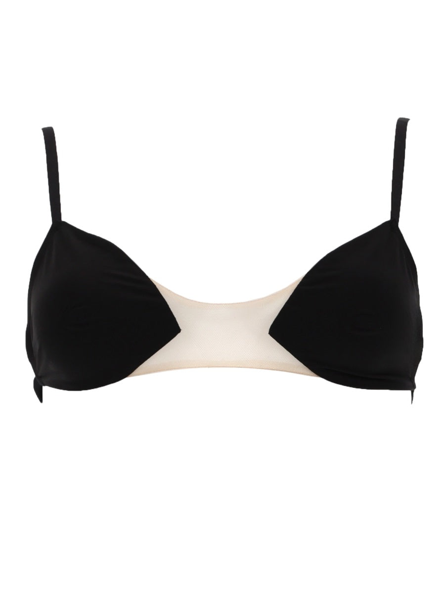 Bra Tuly Black Nylon-Blend Nylon Elastane Underwear