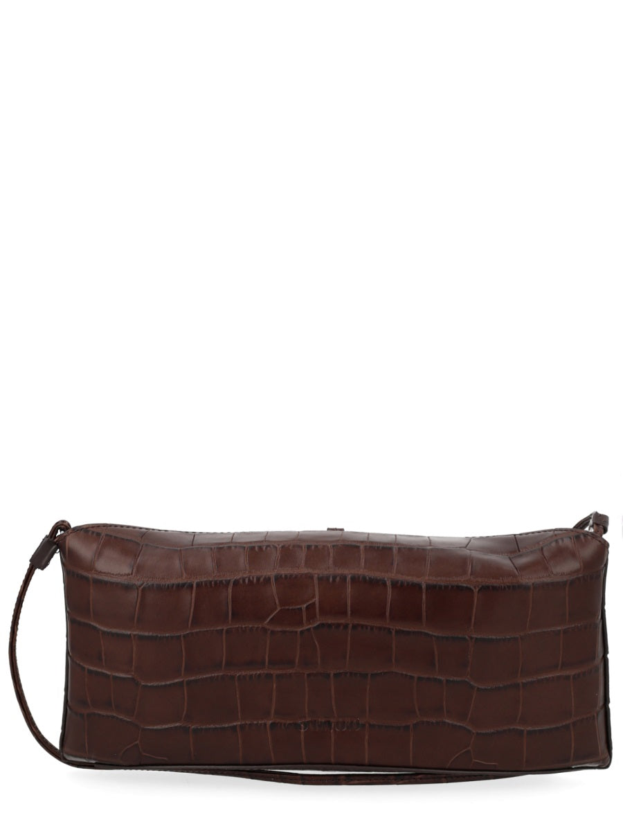 Pochette Eve Brown Cow Leather (bos Taurus) Shoulder Bags