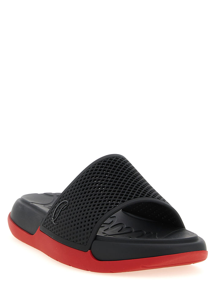 Easy Breezy mules Black Polyurethane Sandal