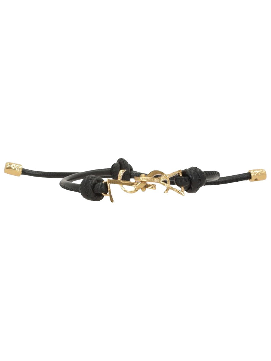 Bracelet Cassandre Black Leather Bracelets
