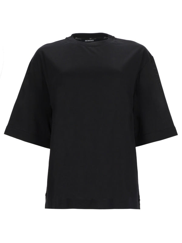 T-Shirt Ventadou Black Paper Polyester T-shirts