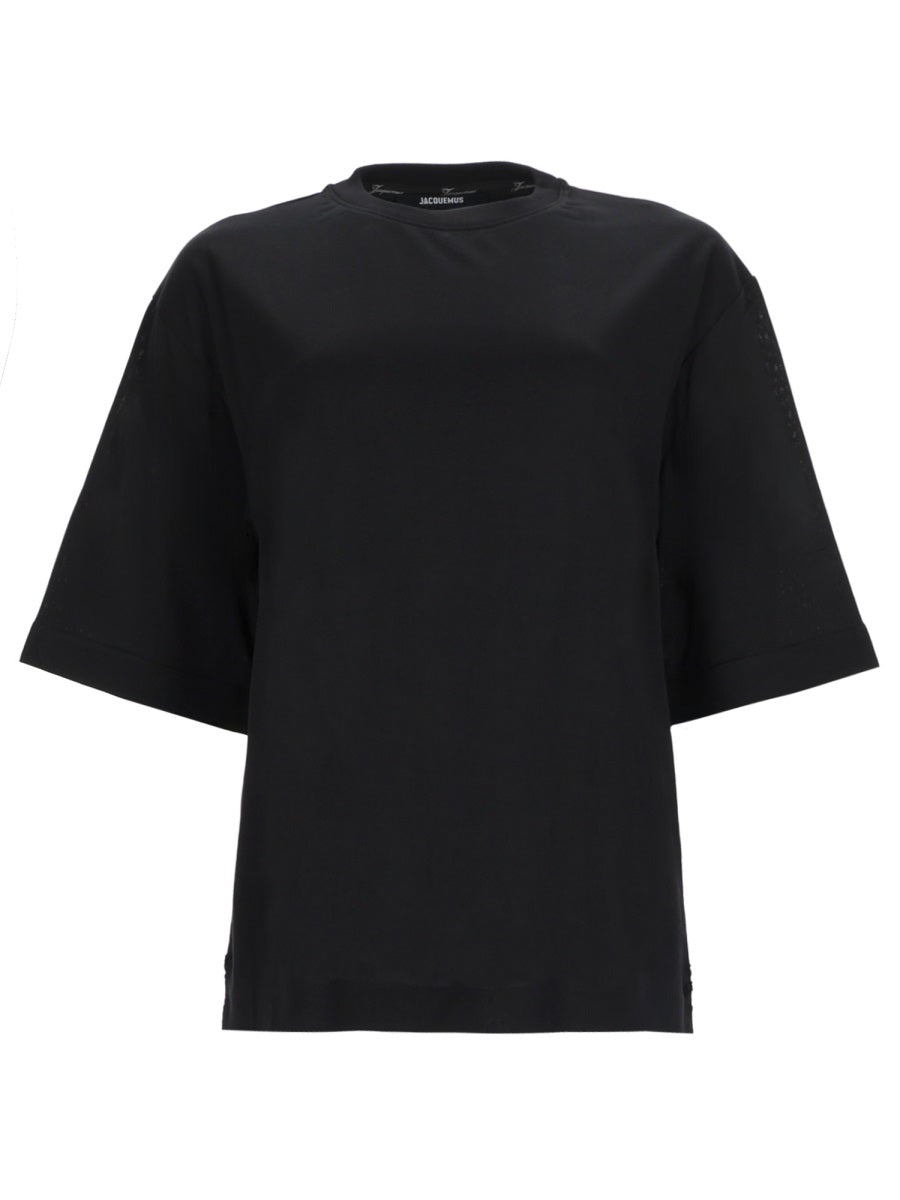 T-Shirt Ventadou Black Paper Polyester T-shirts