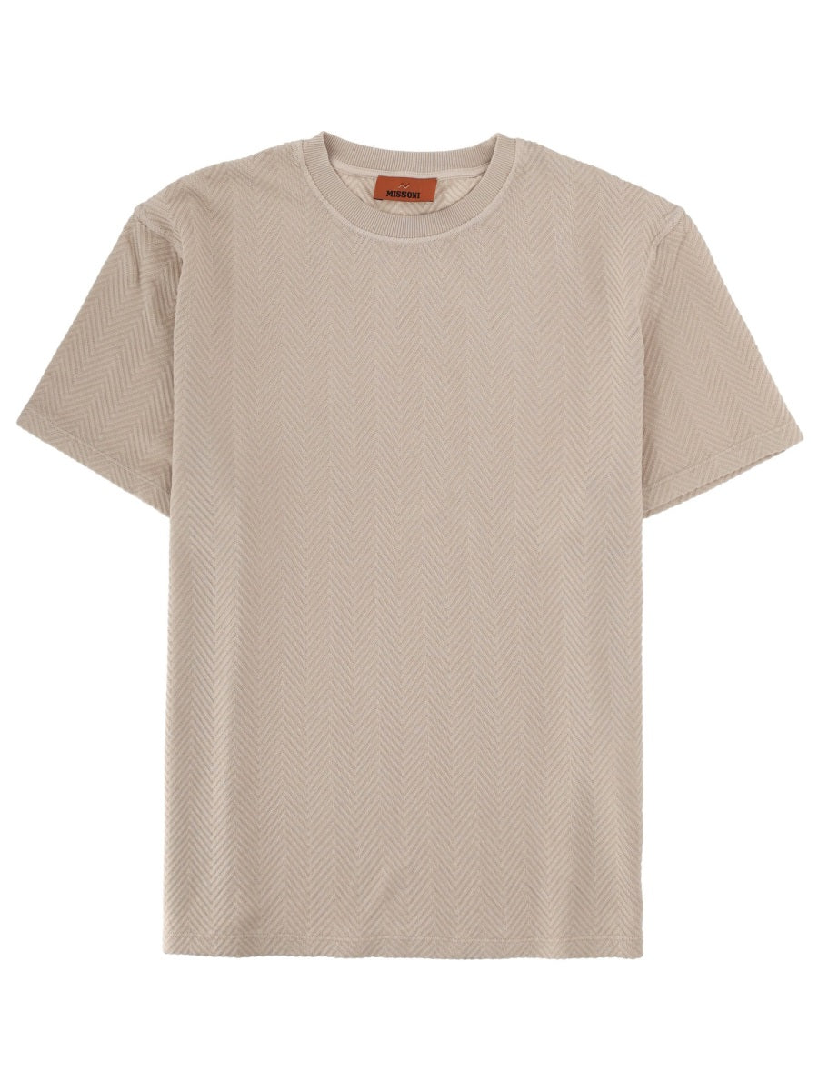 T-Shirt Cotton Beige T-shirts