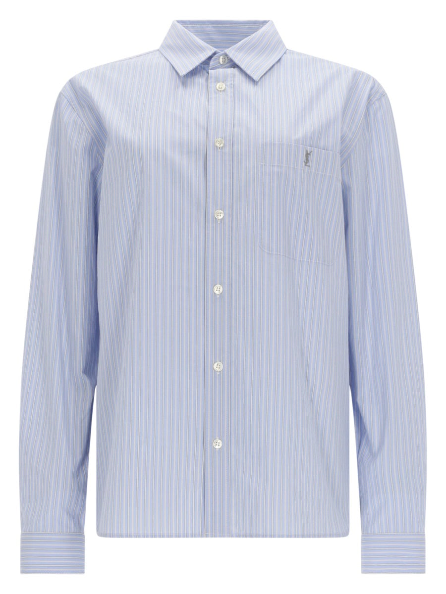 Shirt Cassandre Baby Blue Cotton