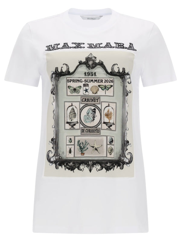 T-Shirt Spadino White Printed Cotton T-shirts