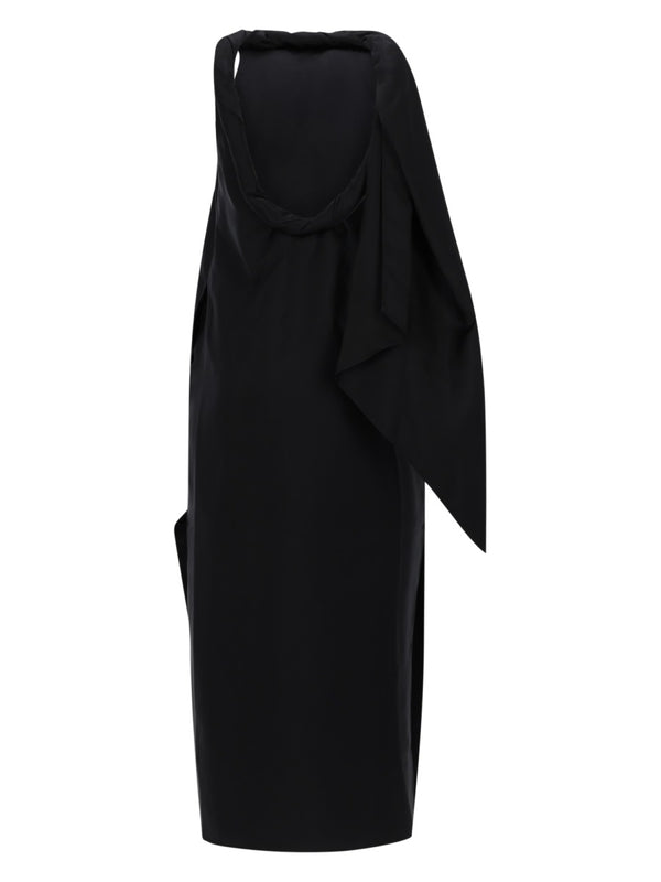 Midi Dress Susan Black Silk