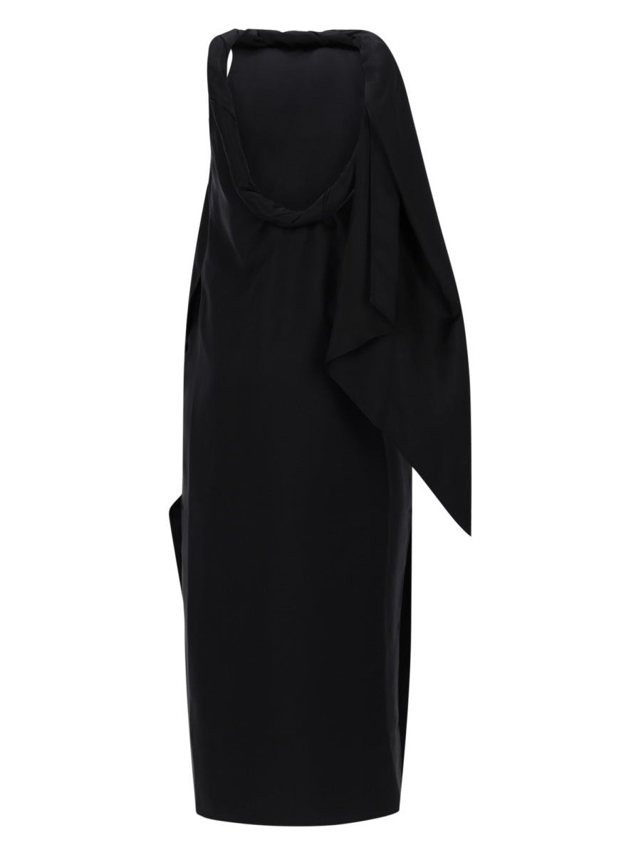 Midi Dress Susan Black Silk