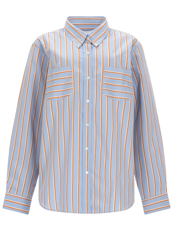 Cotton Shirt Azure