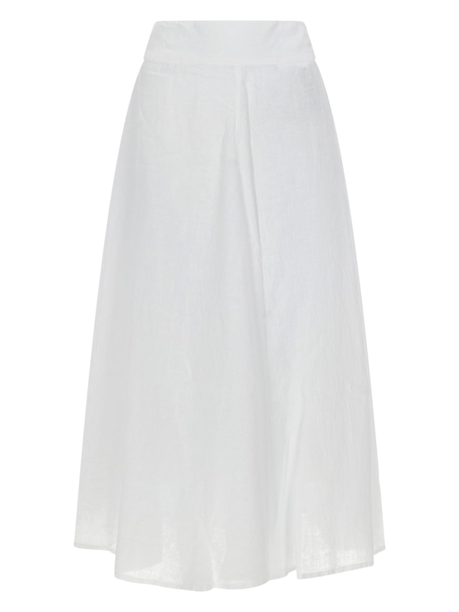 Skirt Linen White