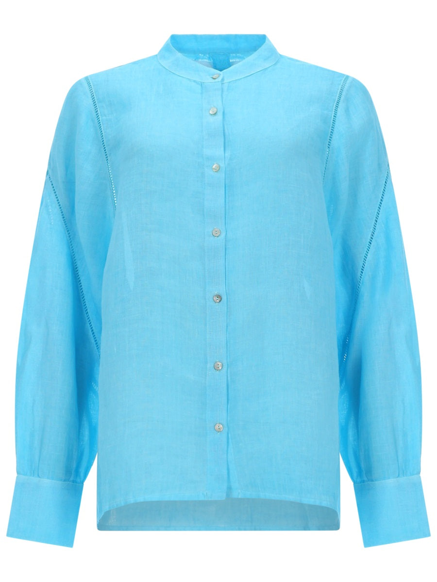 Shirt Linen, Azure