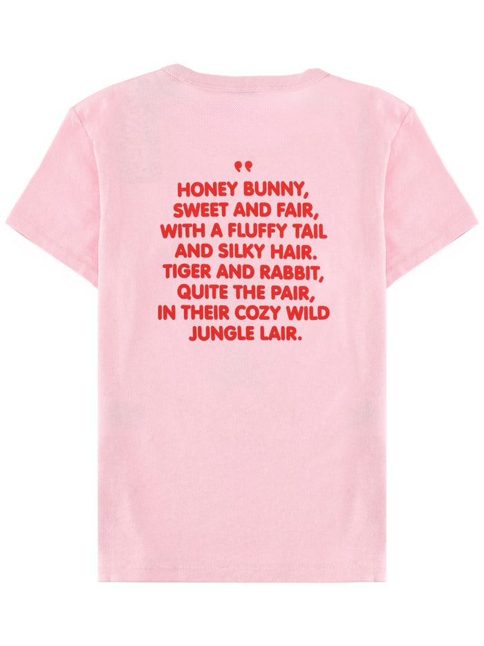 T-Shirt Kenzo Cartoon Pink Cotton T-shirts