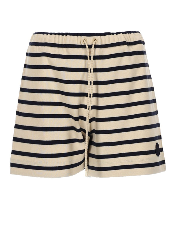 Striped Cotton Shorts Multicolour