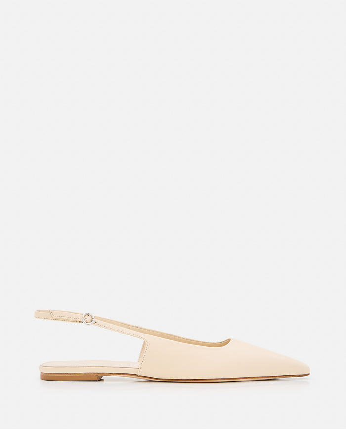 AEYDE Flat shoes Beige Nappa Leather