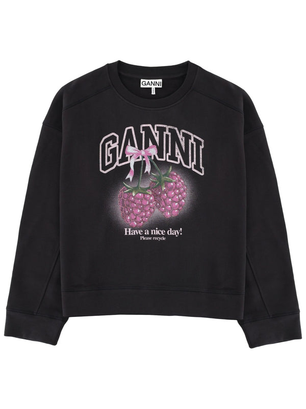 Sweatshirt Graphic Grey Organic Cotton Jumpers