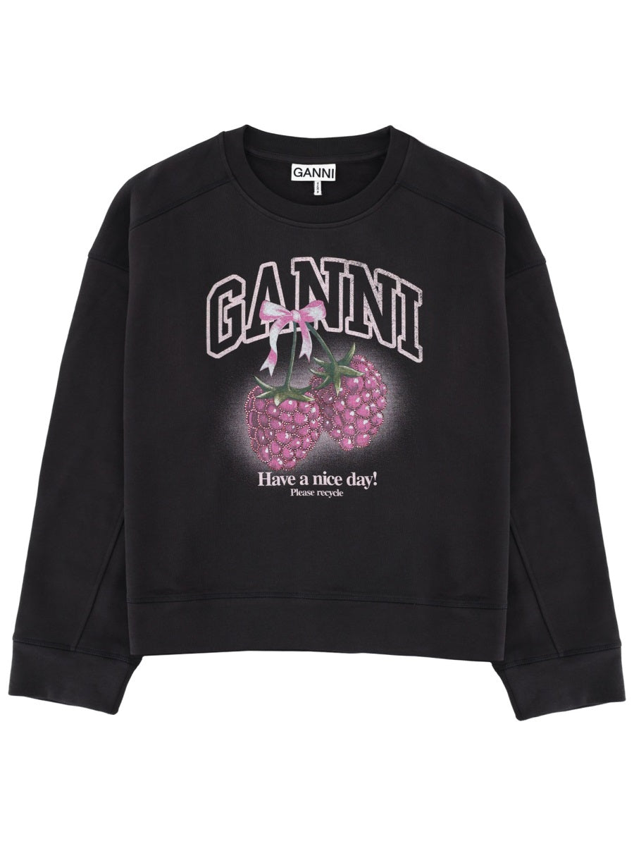 Sweatshirt Graphic Grey Organic Cotton Jumpers