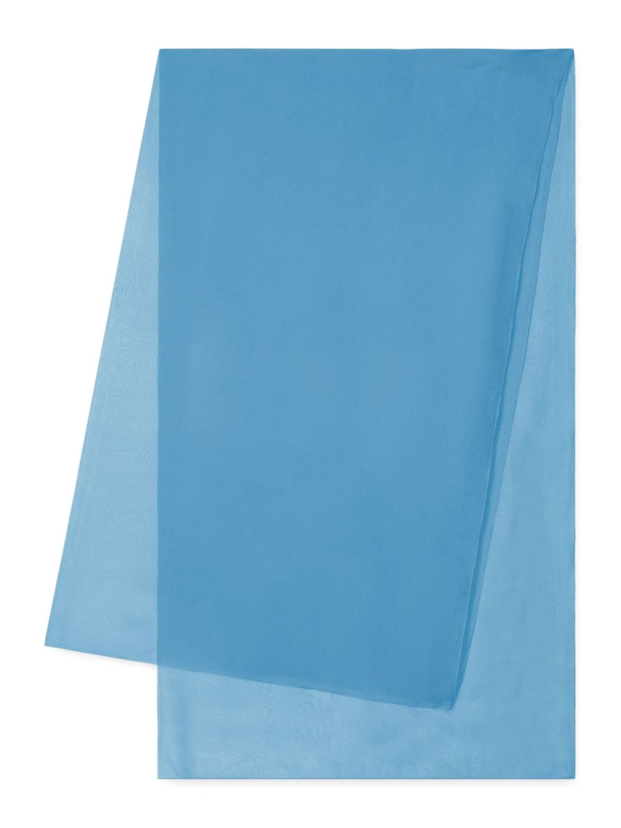 Foulard Seta Blue Silk Scarf