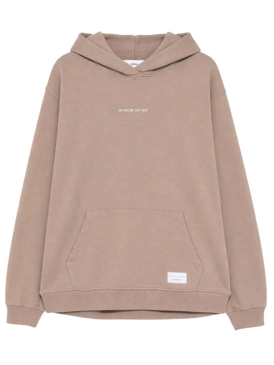Logo Sweatshirt Beige Cotton Sweatshirts